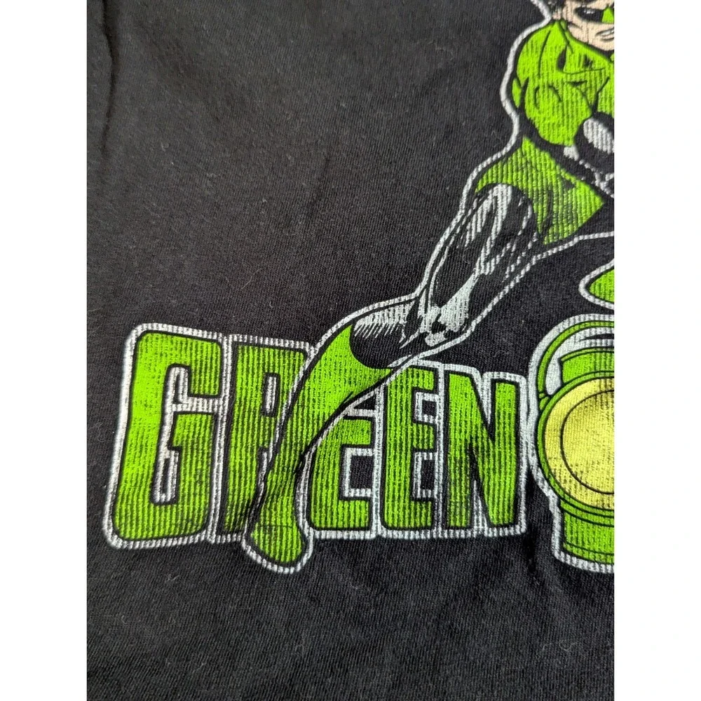 Vintage 2006 Green Lantern Shirt XXL‎ DC Comics Originals Hal Jordan Black 25x29